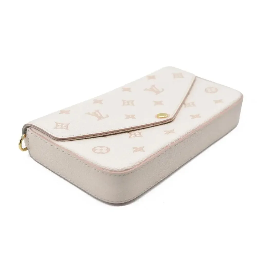 Louis Vuitton House's signature Monogram Pochette Felicie